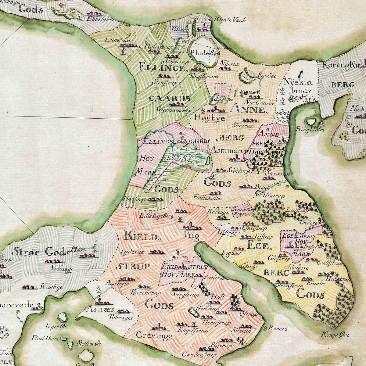 Odsherred 1777 - General Carte – billede 4