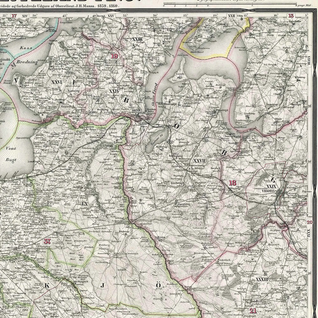 Nørrejylland 1863 - Viborg og Ringkjøbing Amter – billede 4