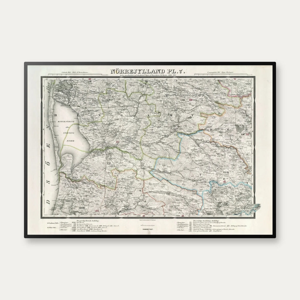 Nörrejylland 1863 - Vestjyske egne – billede 1