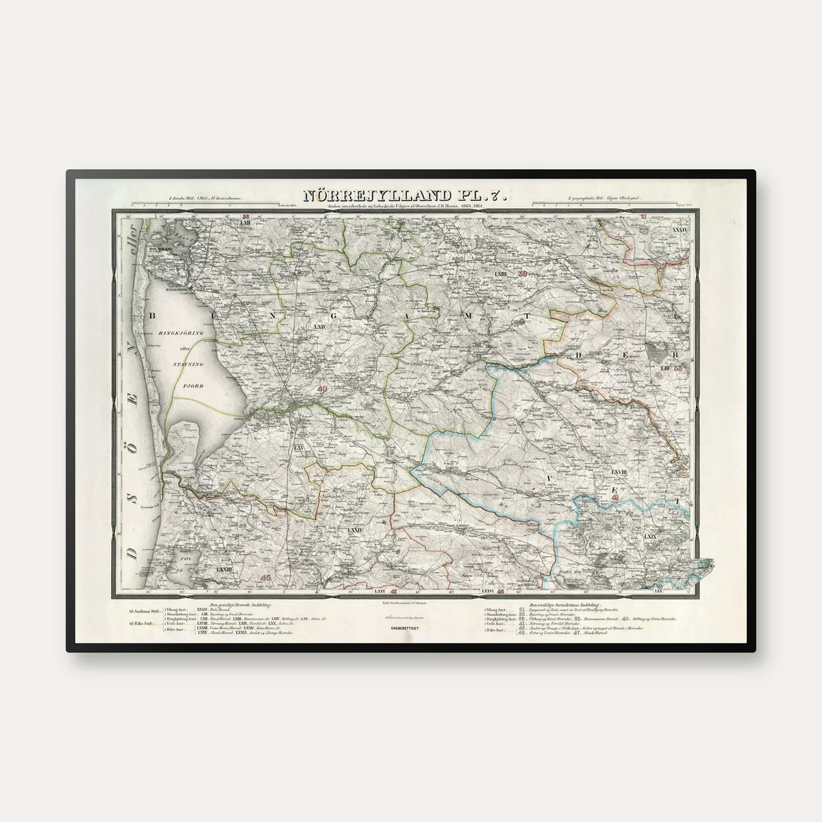 Nörrejylland 1863 - Vestjyske egne – billede 1