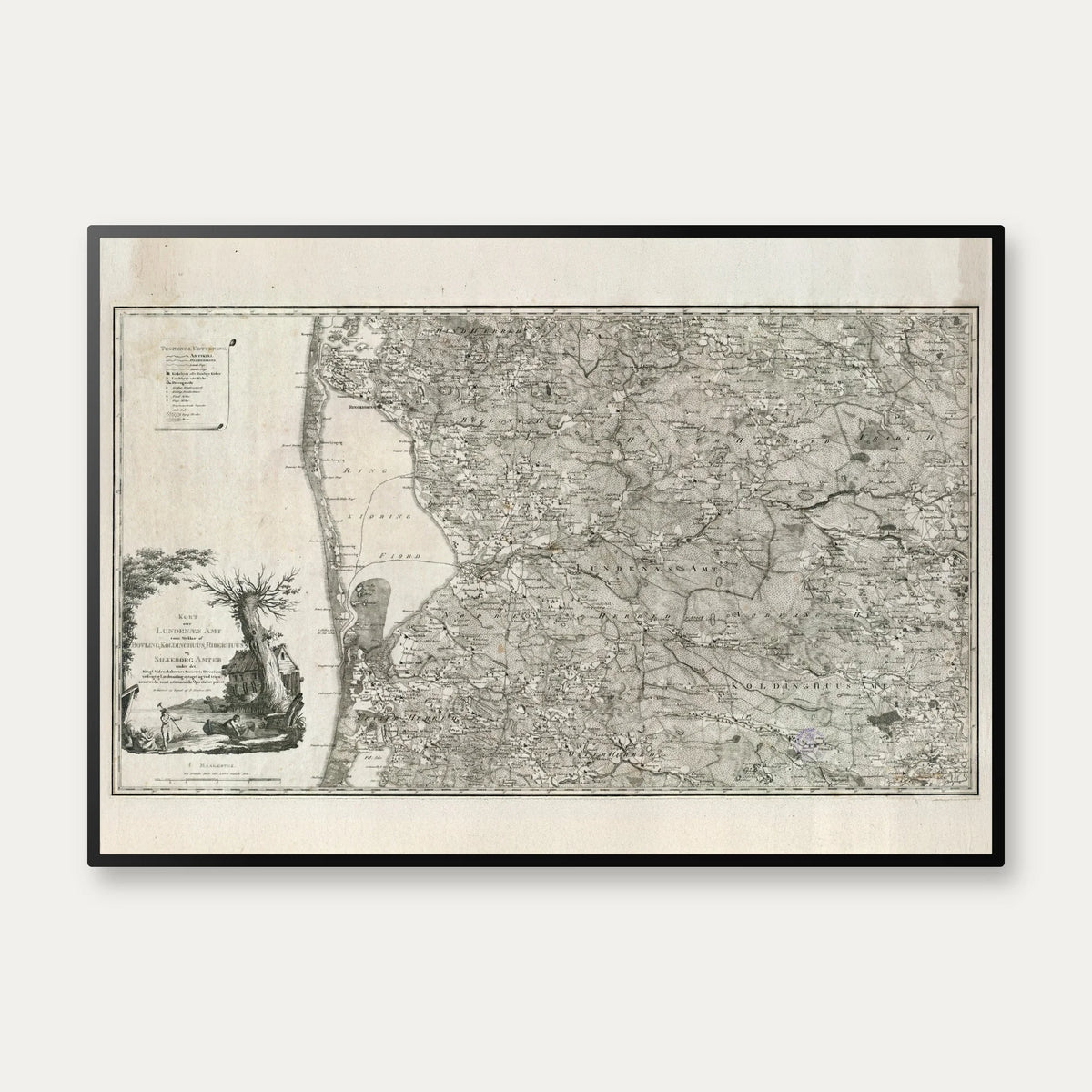 Lundenæs & Vestjyske Amter 1806 – billede 1