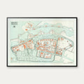 Holmen og Luftmarinestationen 1931 - Militærkort – billede 1