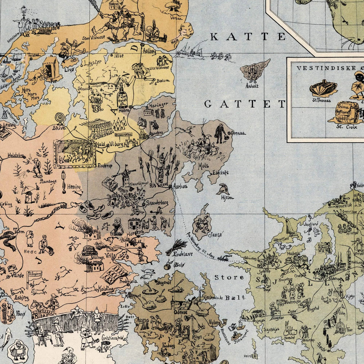 Danmark med Kolonier 1884 – billede 4