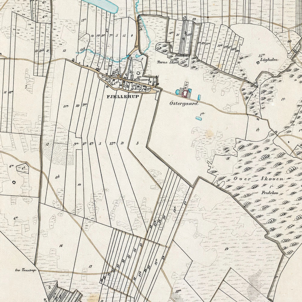 Fjellerup Sogn 1860-80 - Matrikelkort – billede 4