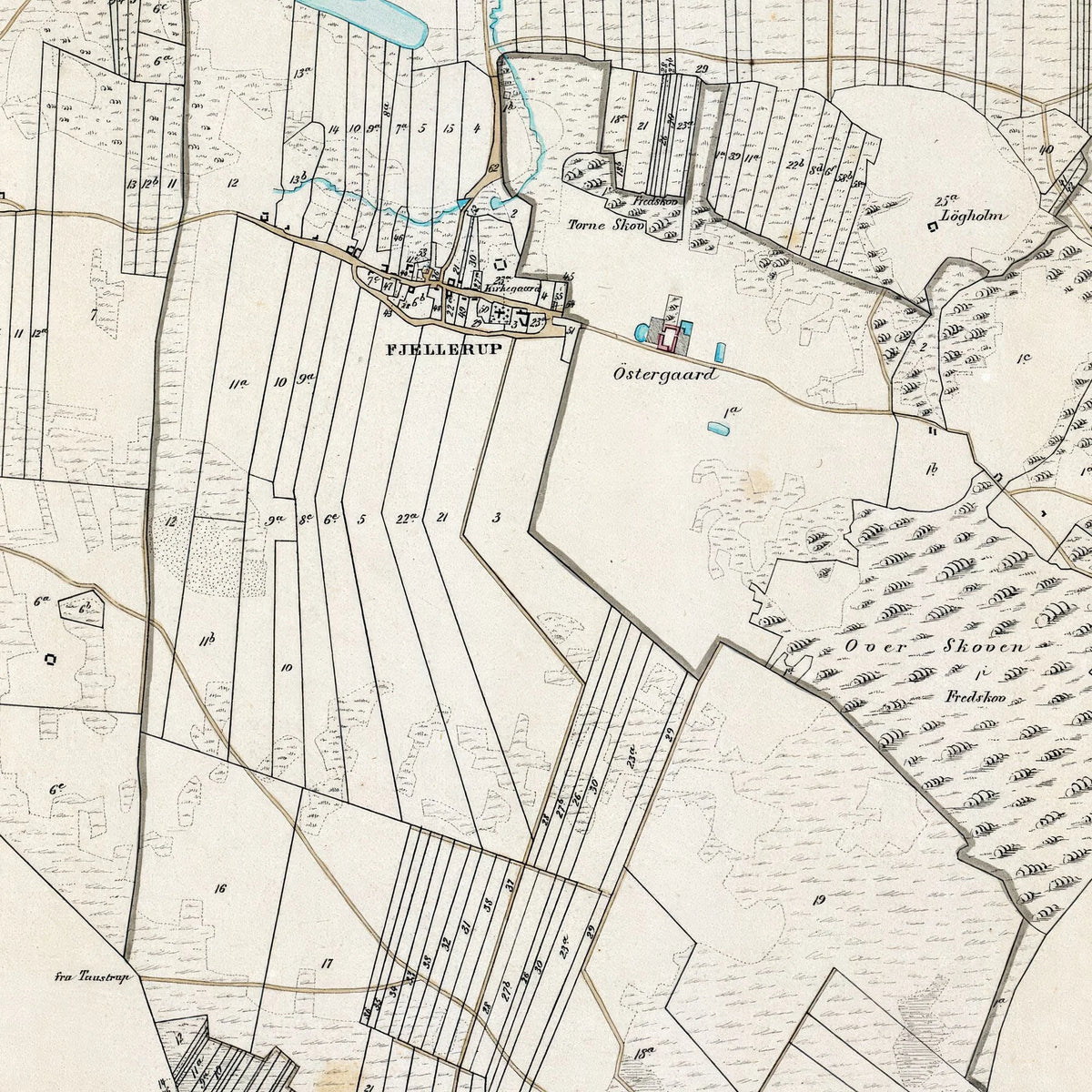 Fjellerup Sogn 1860-80 - Matrikelkort – billede 4