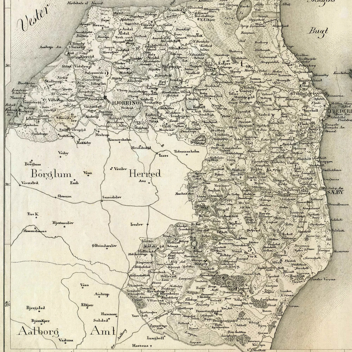 Hjørring Amt samt Læsø 1825 - De nordlige herreder – billede 4