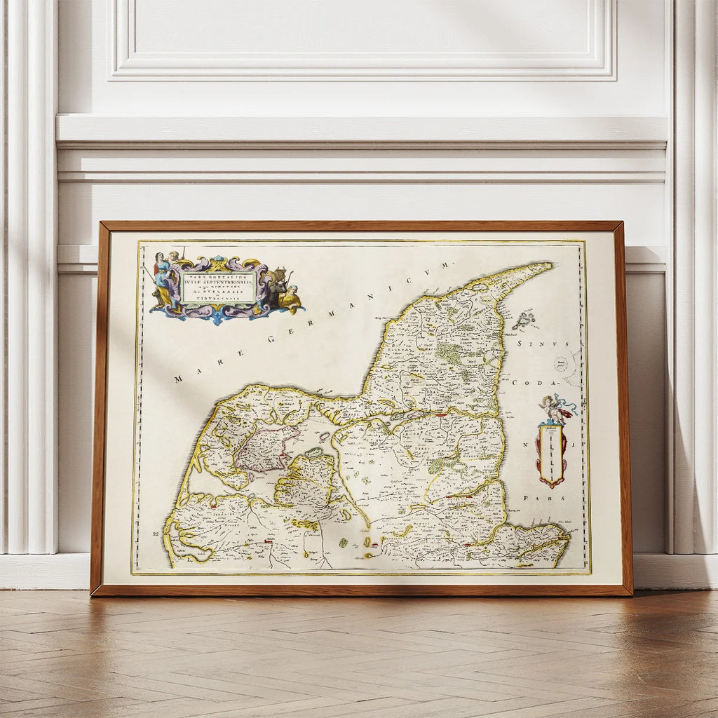 Nordjylland 1662 - Historisk kort – billede 2