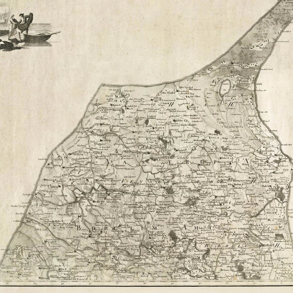 Nordjylland 1795 - Aastrup og Børglum Amter – billede 4