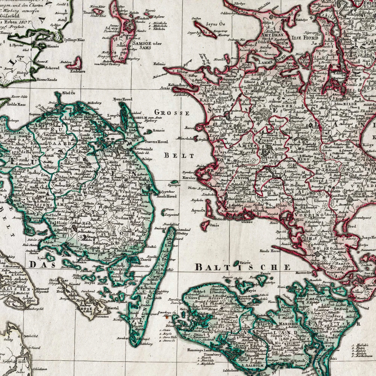 De danske øer 1807 - Die Dänischen Inseln – billede 4