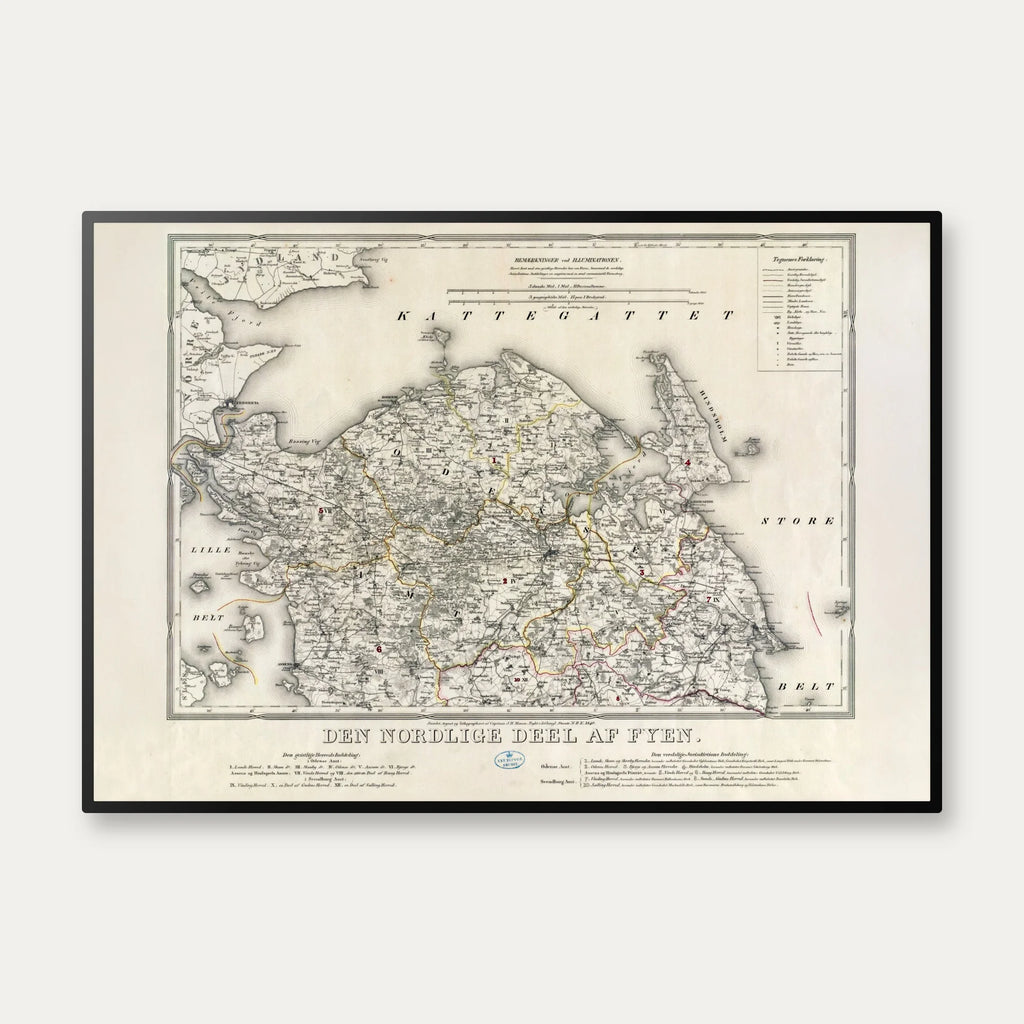 Den nordlige del af Fyn 1840 – billede 1