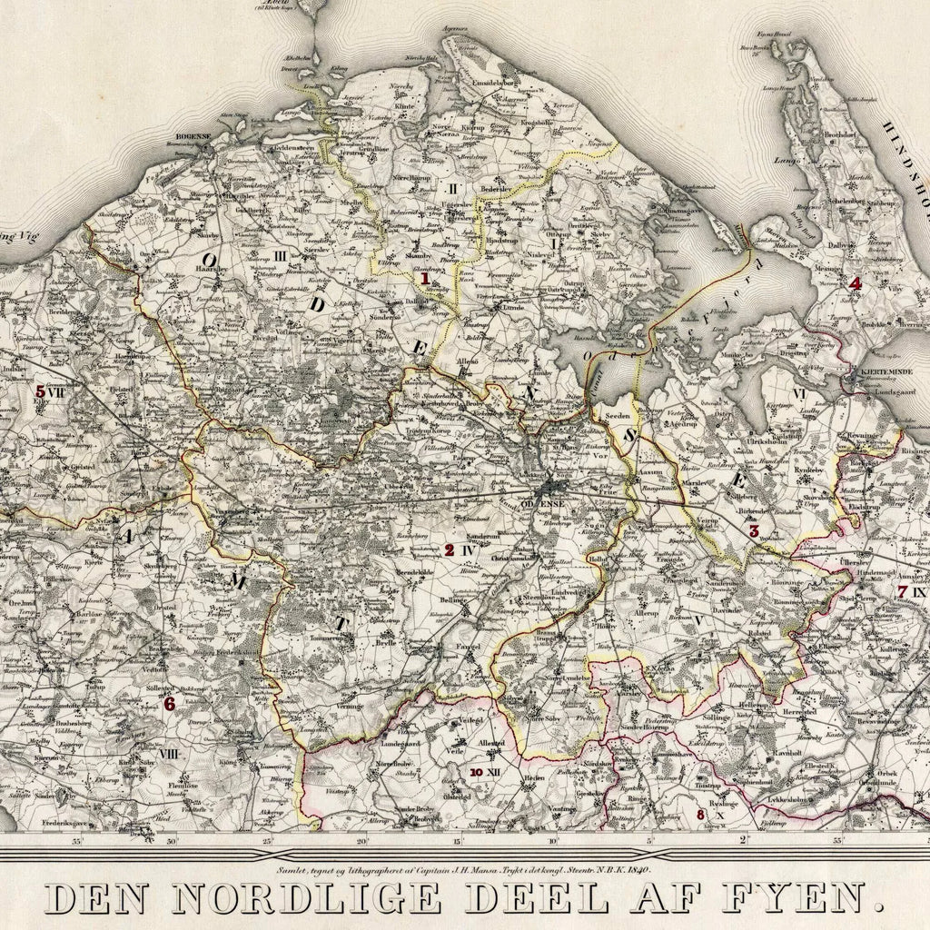 Den nordlige del af Fyn 1840 – billede 4