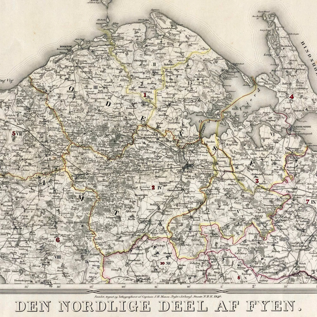 Den nordlige del af Fyn 1840 – billede 4