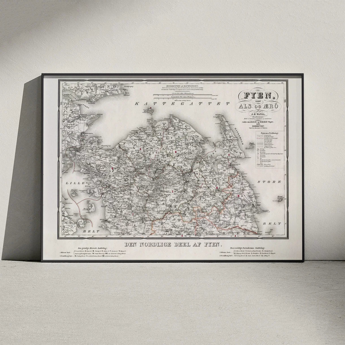 Nordfyn 1853 - Æbelø, Årø, Bågø, Romå – billede 3