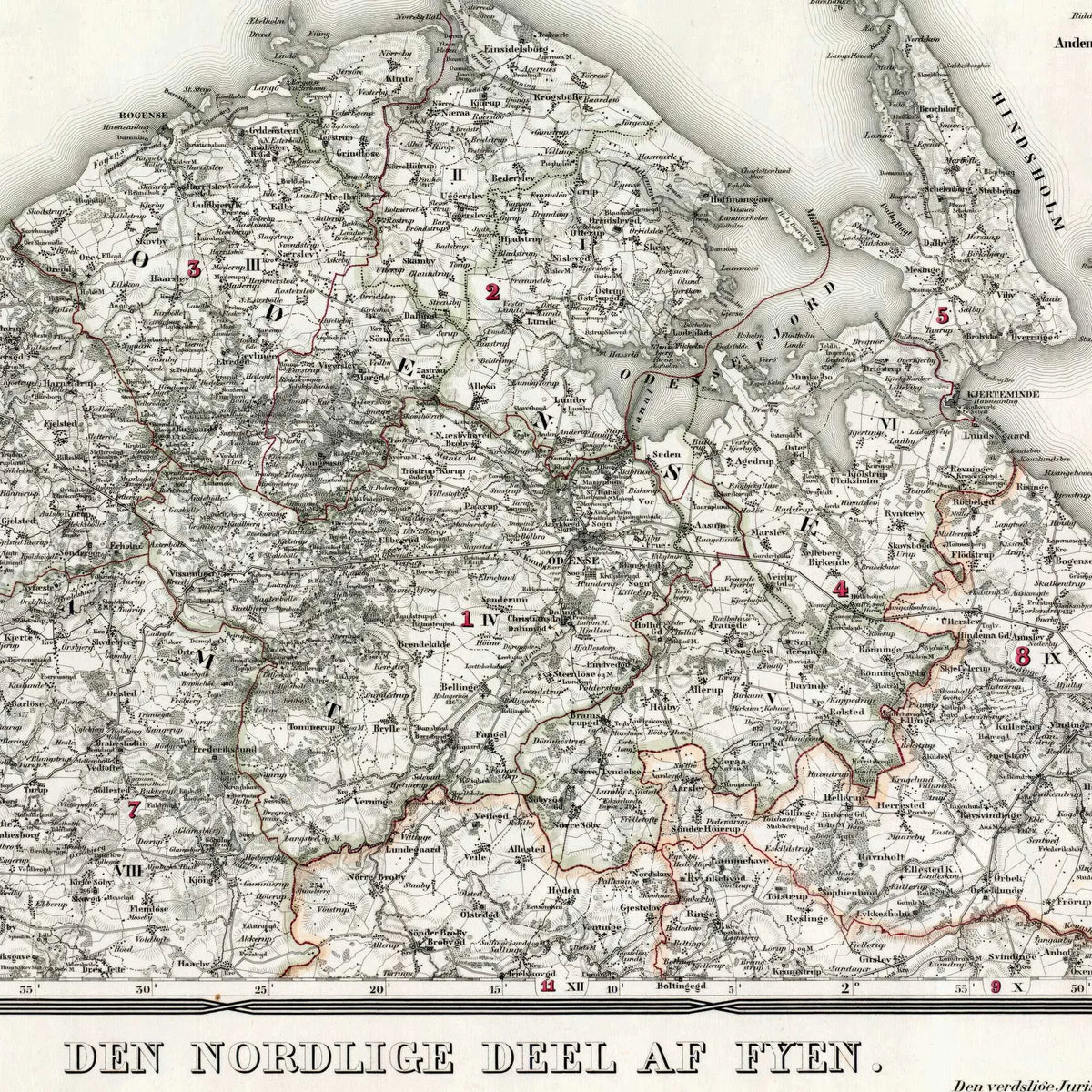 Nordfyn 1853 - Æbelø, Årø, Bågø, Romå – billede 4