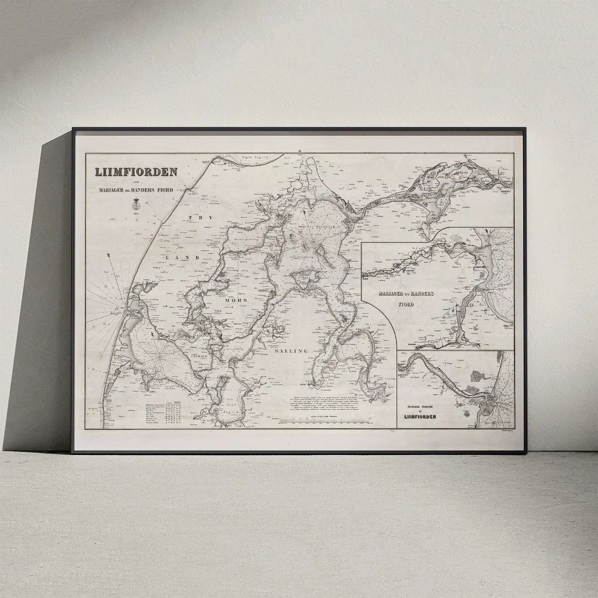 Limfjorden 1850 - Mariager og Randers Fjorde – billede 3