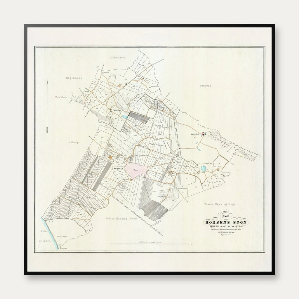 Horsens Sogn 1870 - Aalborg Amt – billede 1