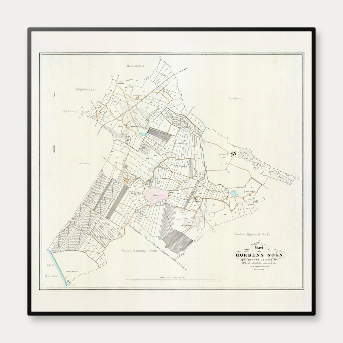 Horsens Sogn 1870 - Aalborg Amt – billede 1