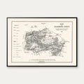 Silkeborg & Omegn 1860 - Klassisk topografisk bykort – billede 1
