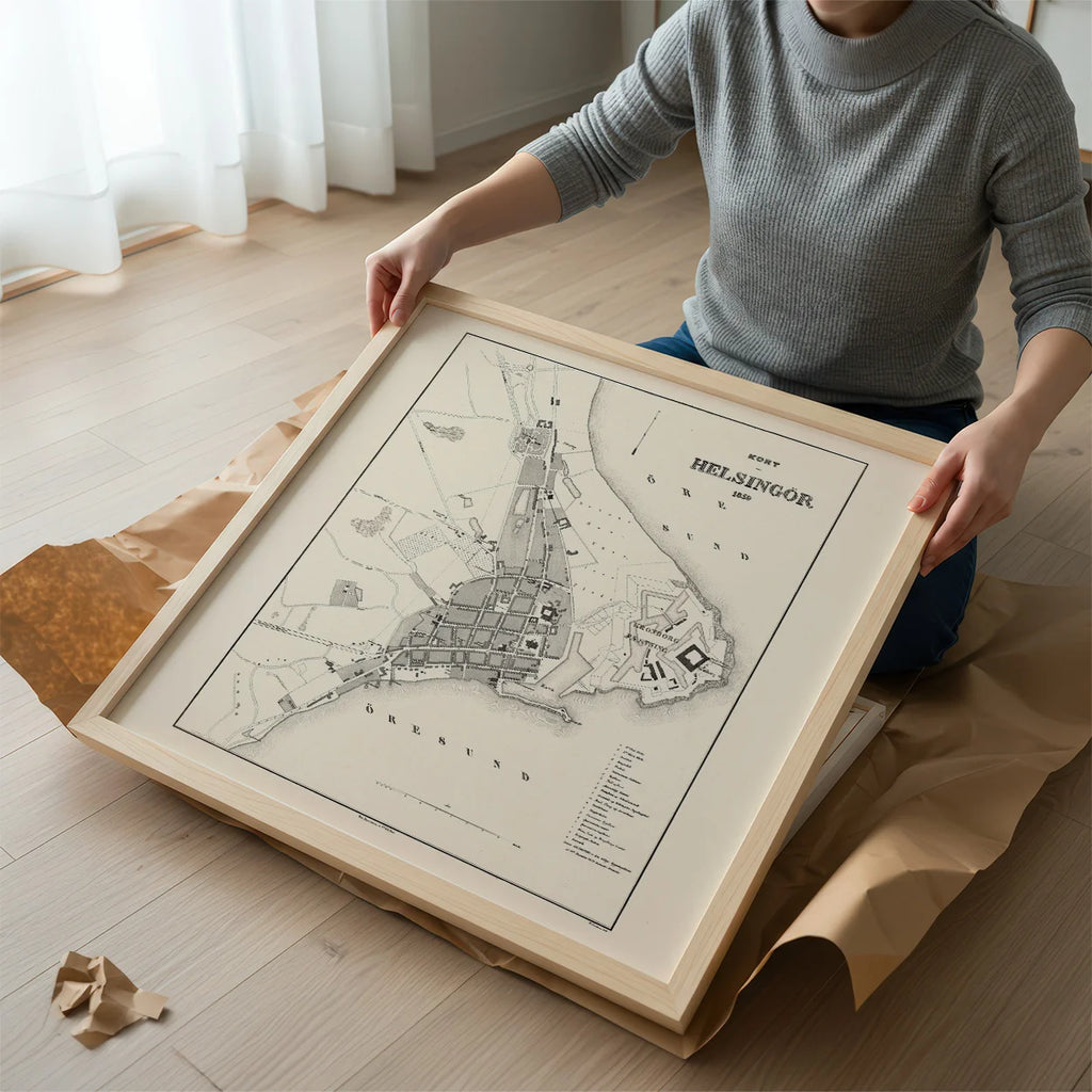 Helsingør By 1859 - J. P. Trap – billede 2