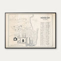 Helsingør Havn 1865 - Situationskort 1. april – billede 1