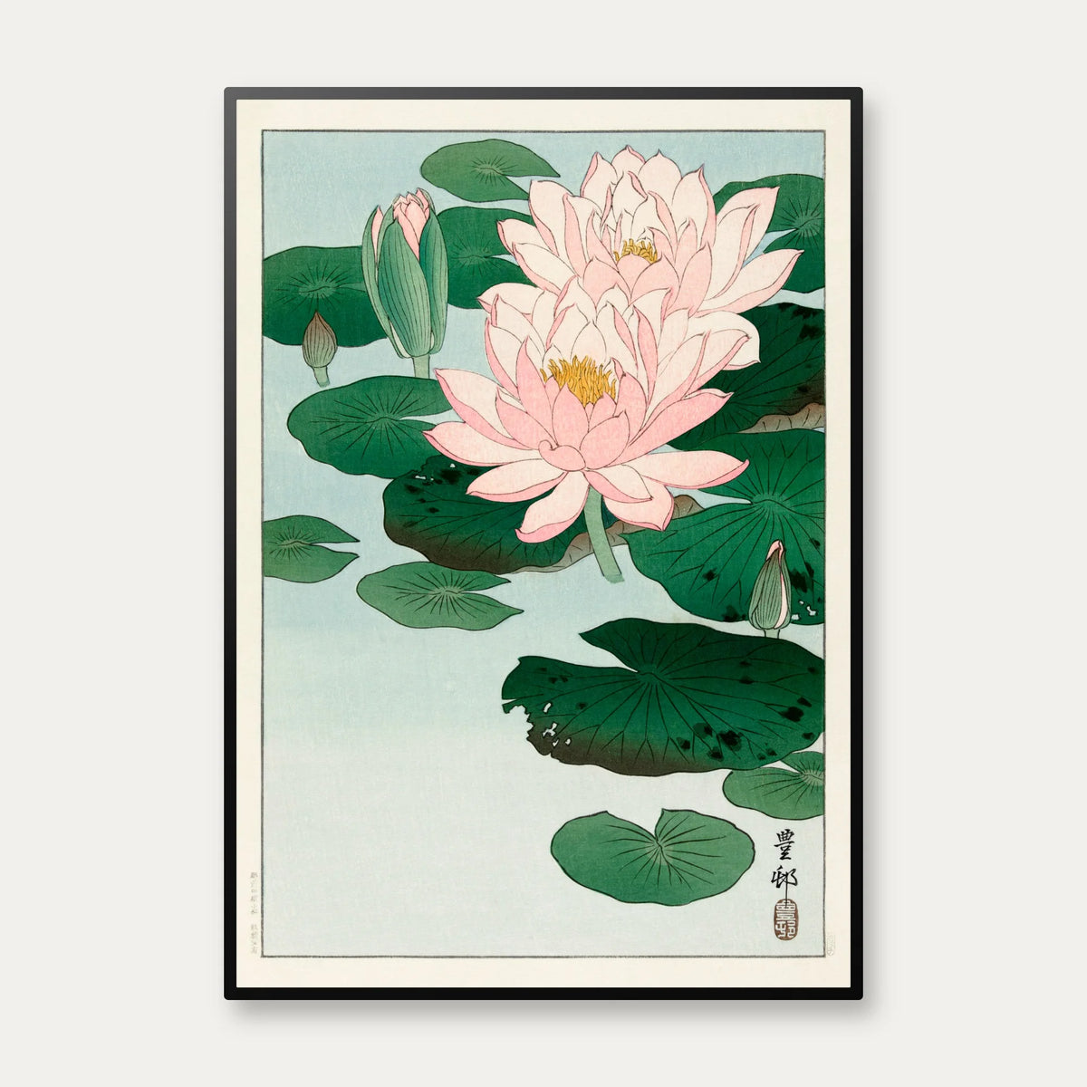 Vandliljer 1925 - Plakat – billede 1