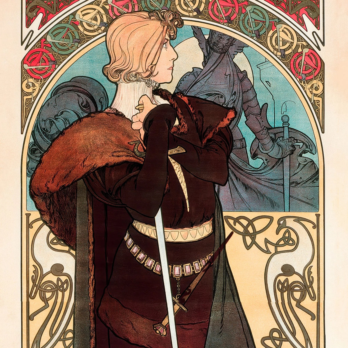 Hamlet 1899 - Den Danske Prins - 45×120 cm – billede 4