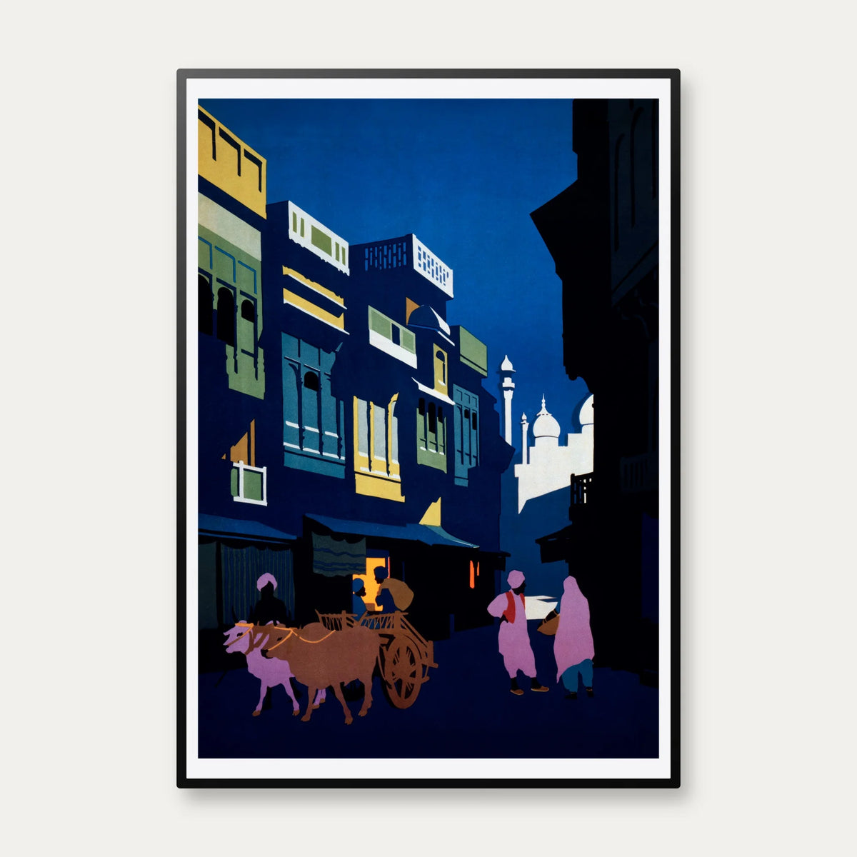 Visit India 1920 - Plakat – billede 1