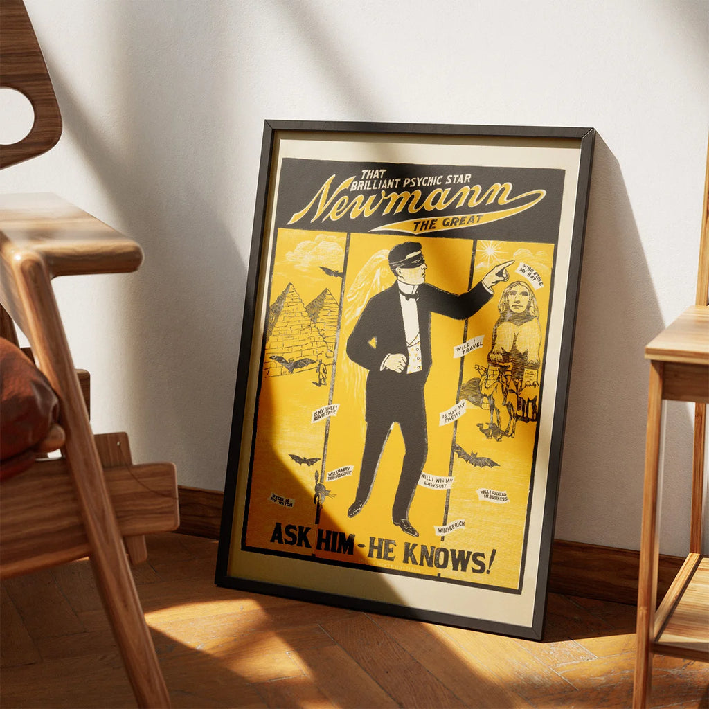Newmann the Great Psychic 1928 - Plakat – billede 3