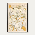 Planter i gul IV 1856 - Plakat – billede 1