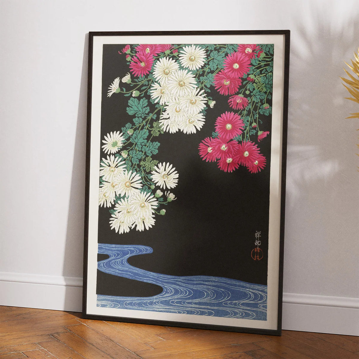 Krysanthemum 1930 - Ohara Koson - Plakat – billede 2