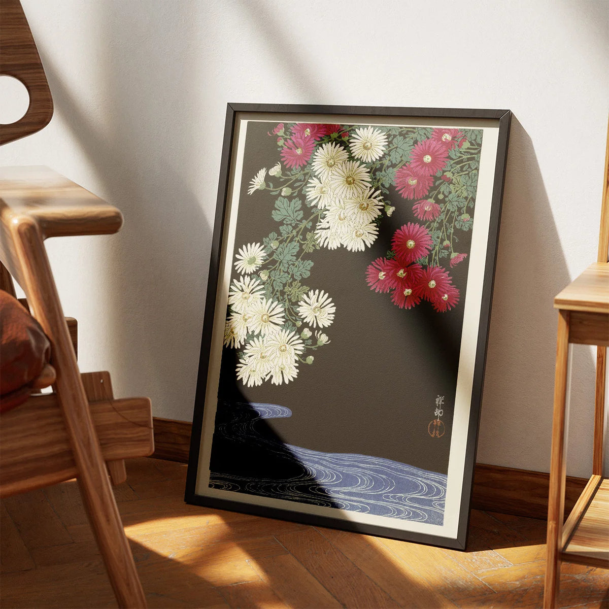 Krysanthemum 1930 - Ohara Koson - Plakat – billede 3