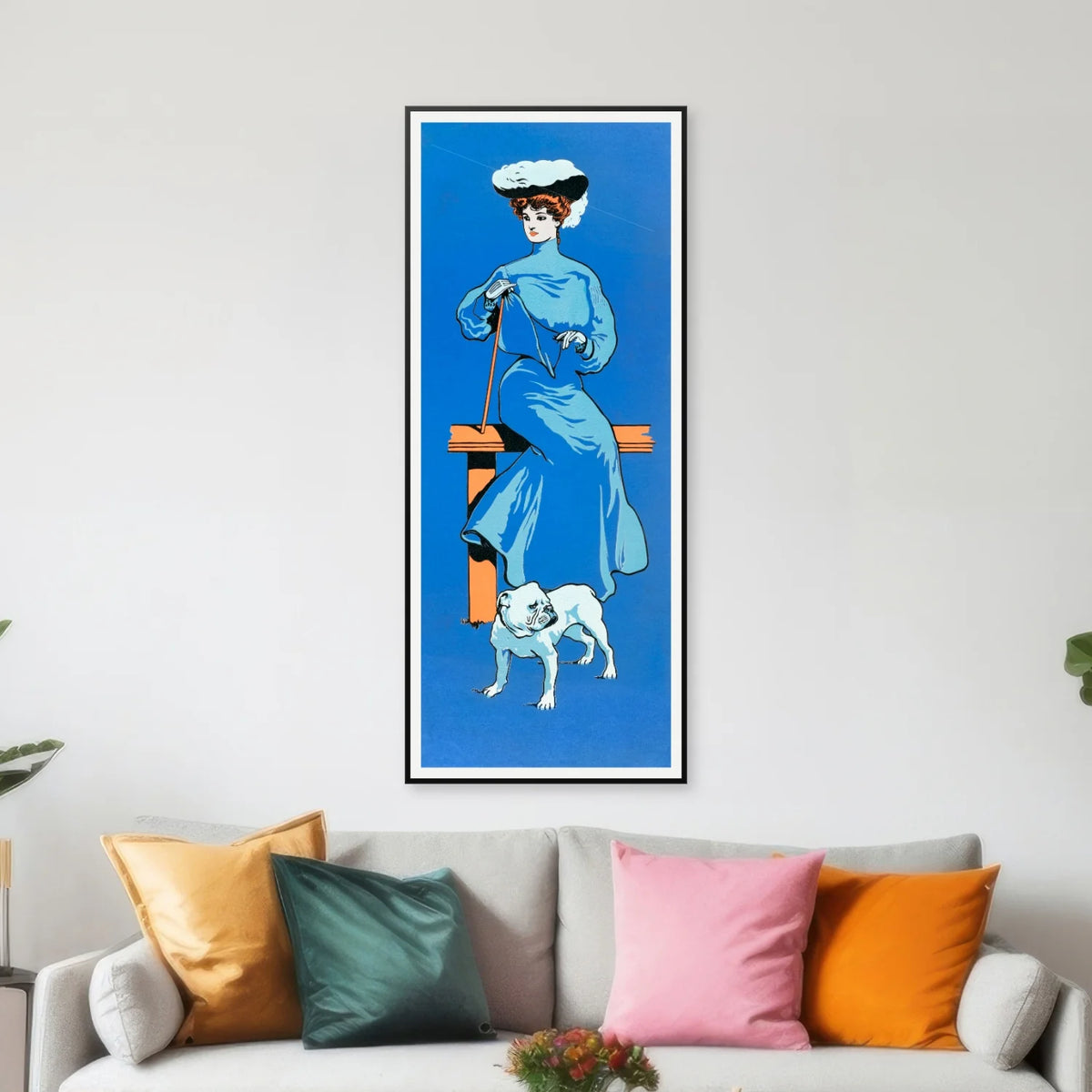 Yale Girl 1908 - Plakat - 50×120 cm – billede 3