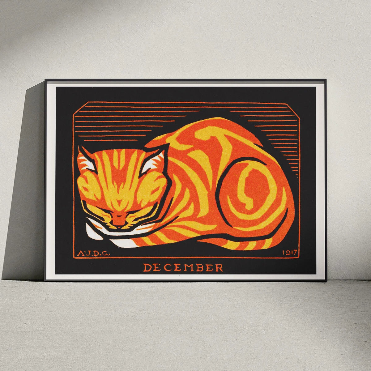 December Cat 1917 - Plakat – billede 3