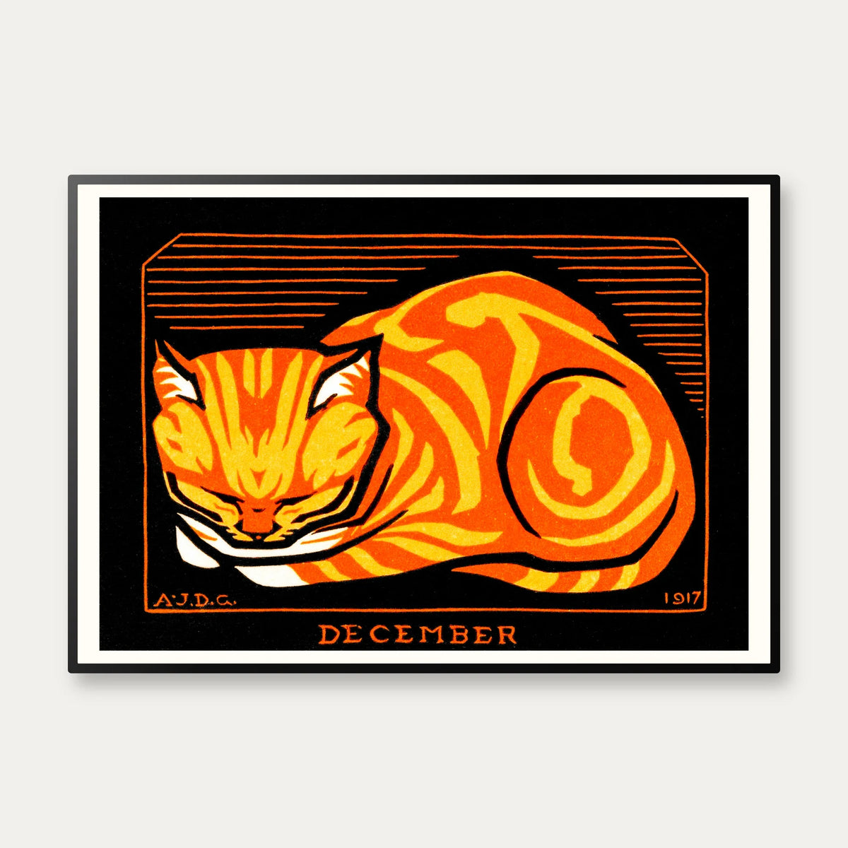 December Cat 1917 - Plakat – billede 1