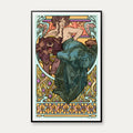 Uden Navn 1902 - Mucha Plakat - 48×75 cm – billede 1