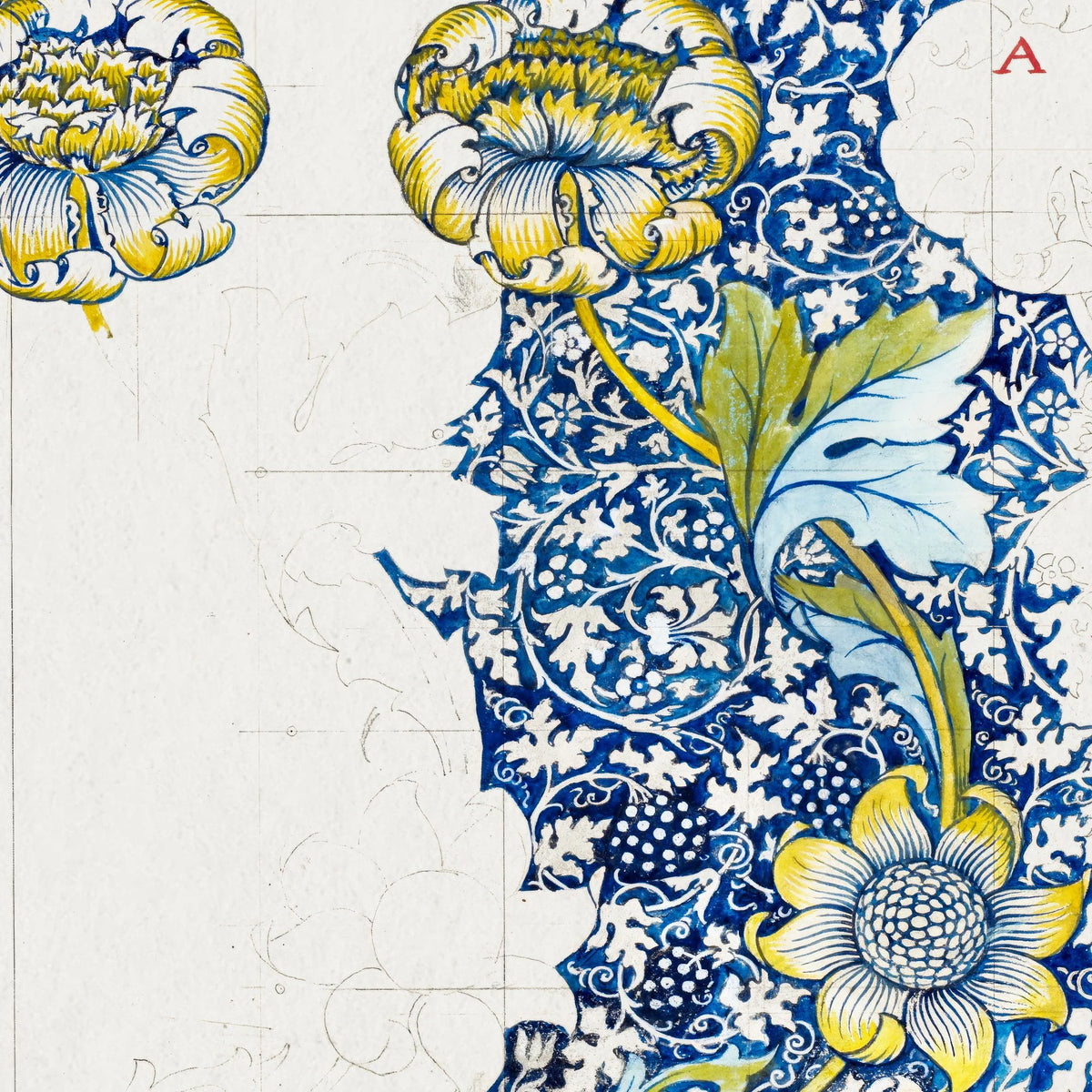 Kennet mønster 1883 - William Morris plakat – billede 4