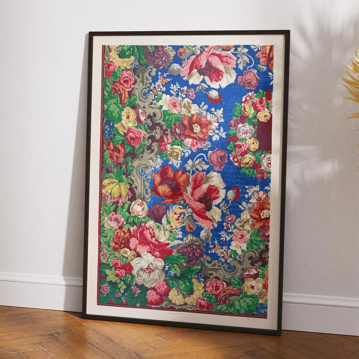 Ornament af blomster 1852 - Plakat – billede 2