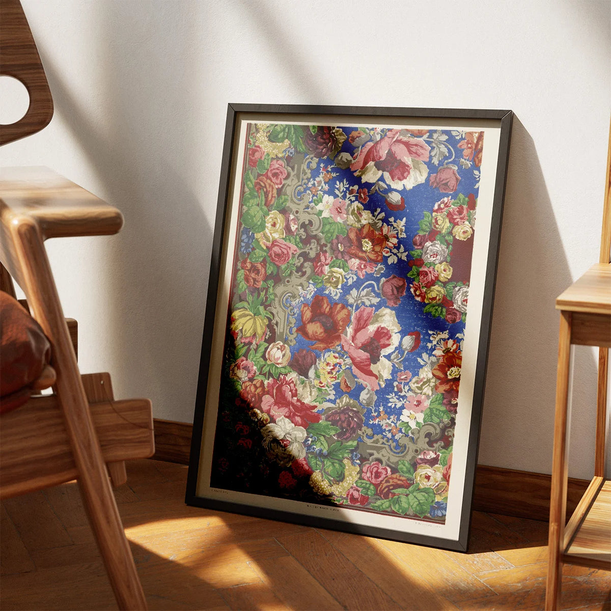 Ornament af blomster 1852 - Plakat – billede 3