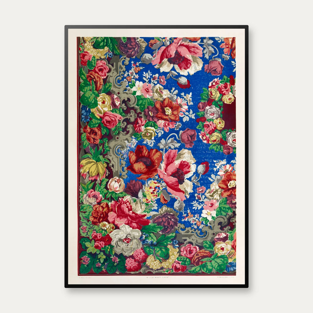 Ornament af blomster 1852 - Plakat – billede 1