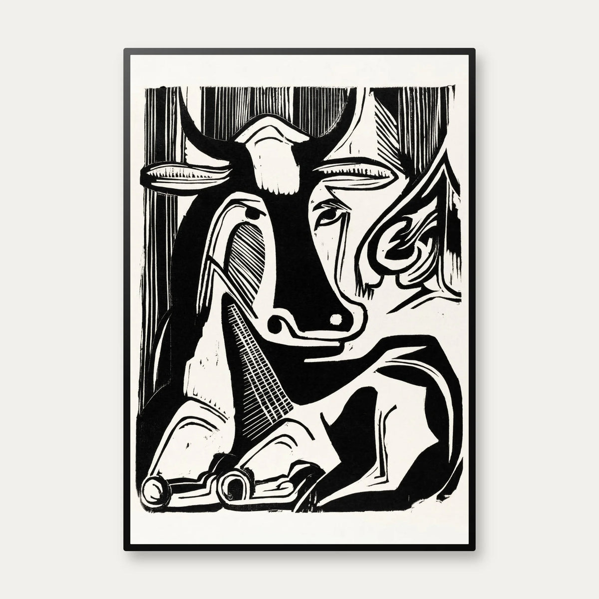 Den Store Ko 1929 - Plakat – billede 1
