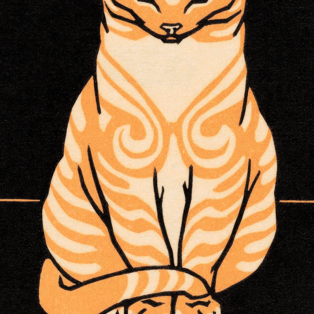 Siddende Kat 1918 - Plakat – billede 4