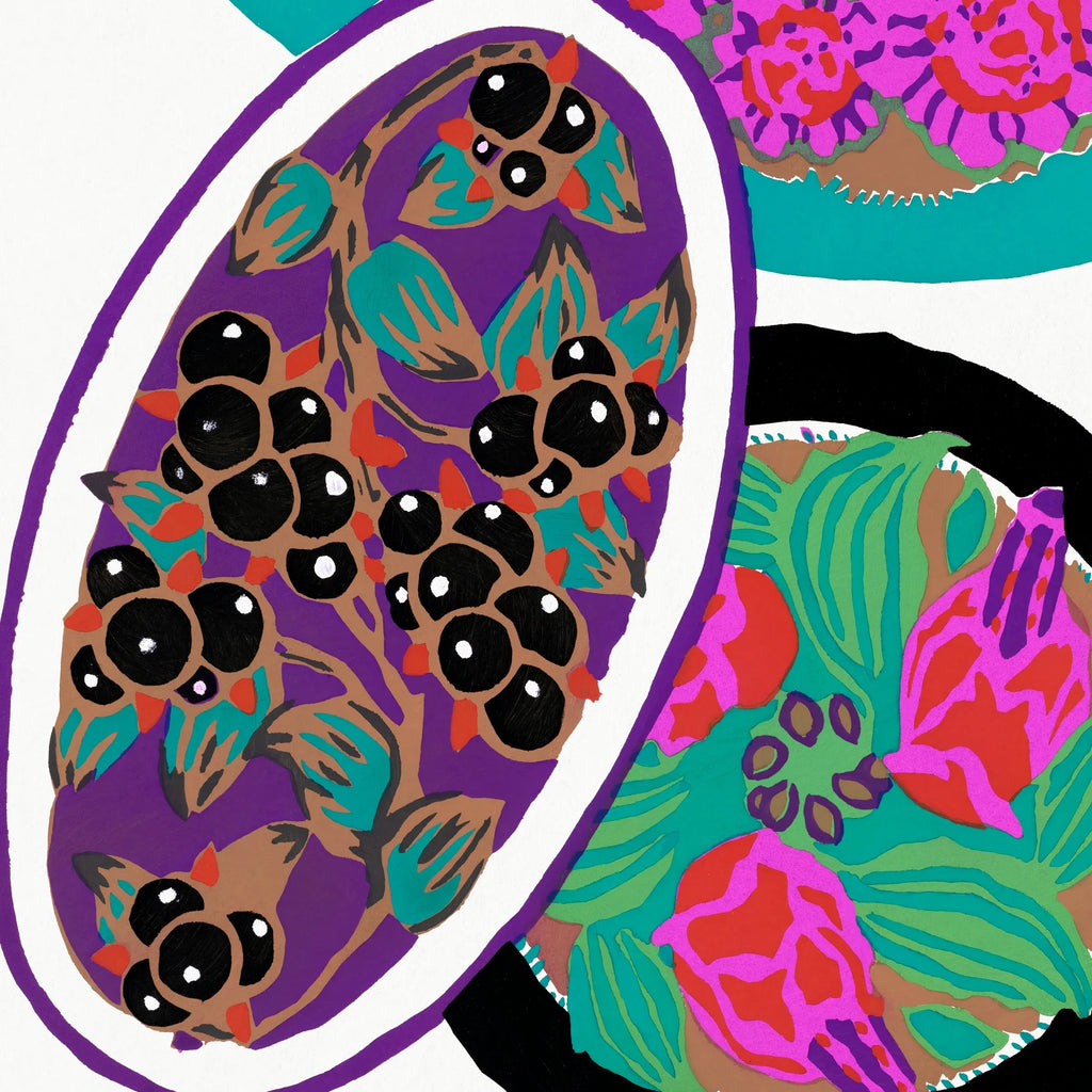 Mønster Af Blomster 1925 - Art Nouveau – billede 4