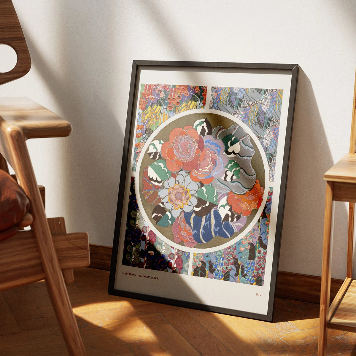 Art Deco Mønster 1928 - Grafisk Kunst – billede 3