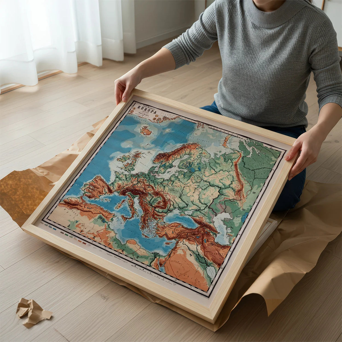 Europa 1905 - Skolekort – billede 2