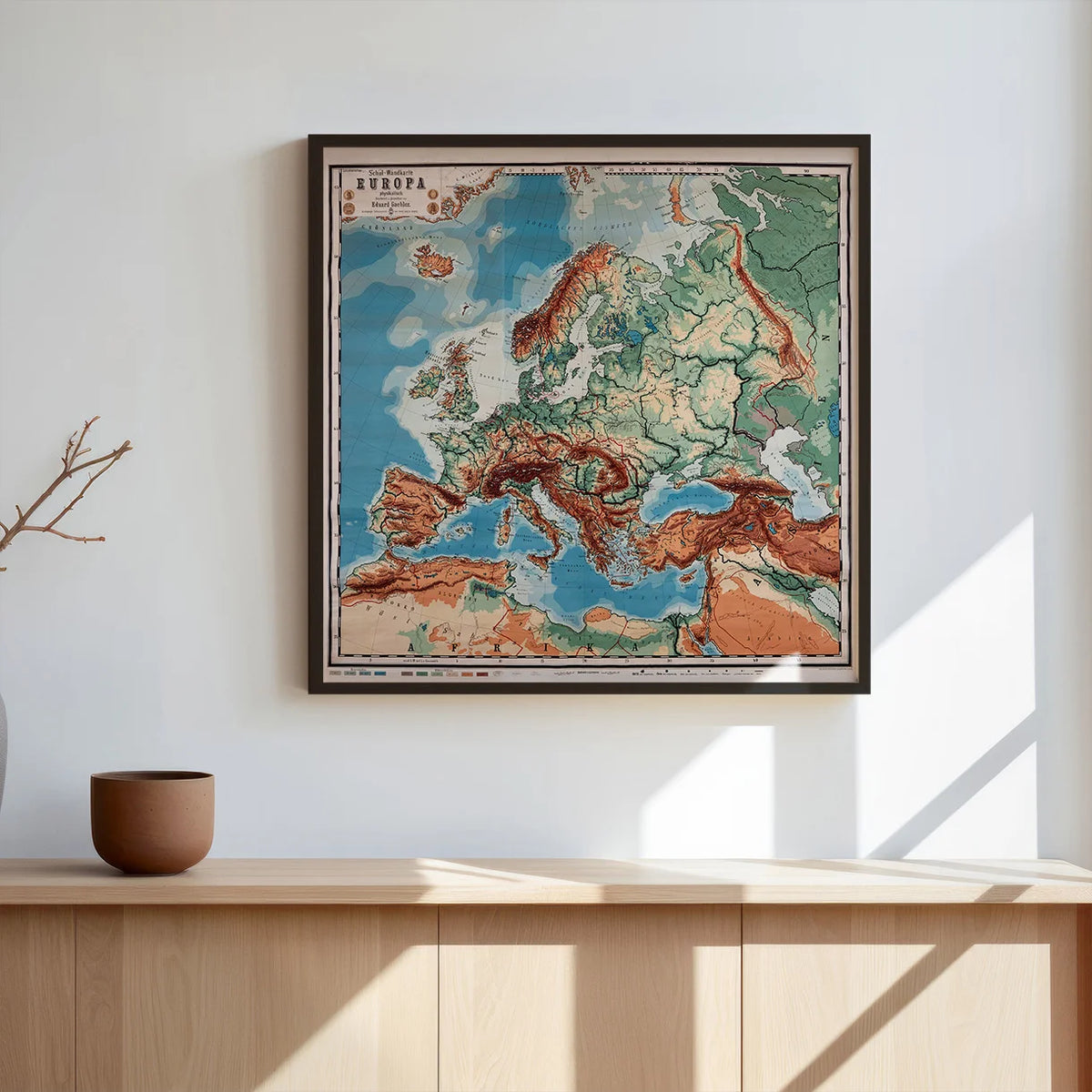 Europa 1905 - Skolekort – billede 3