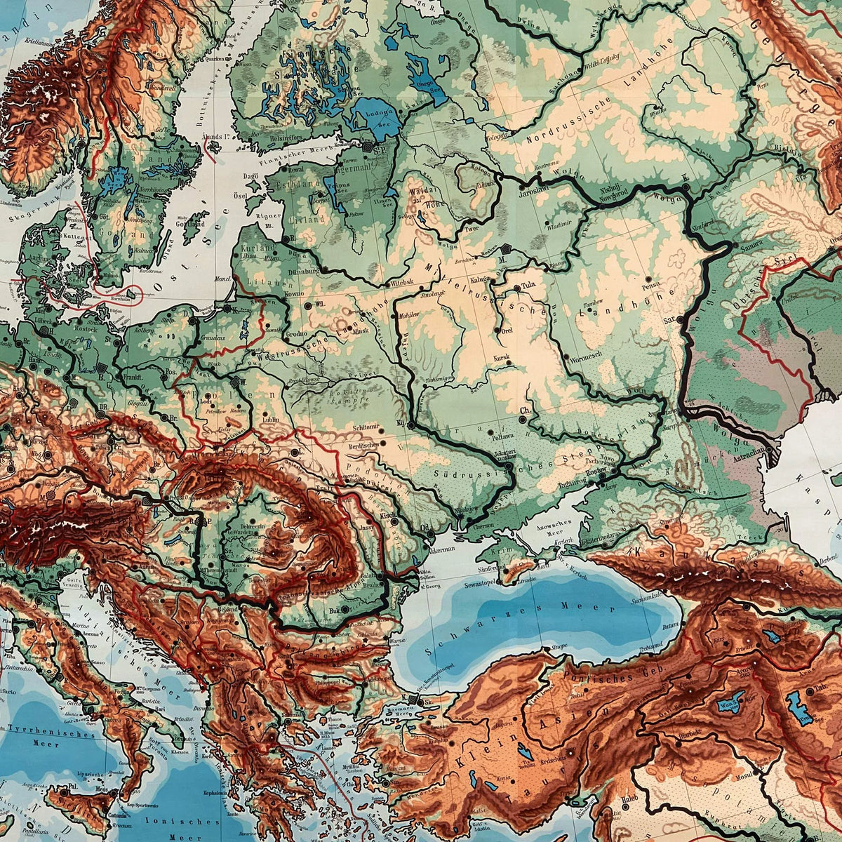 Europa 1905 - Skolekort – billede 4