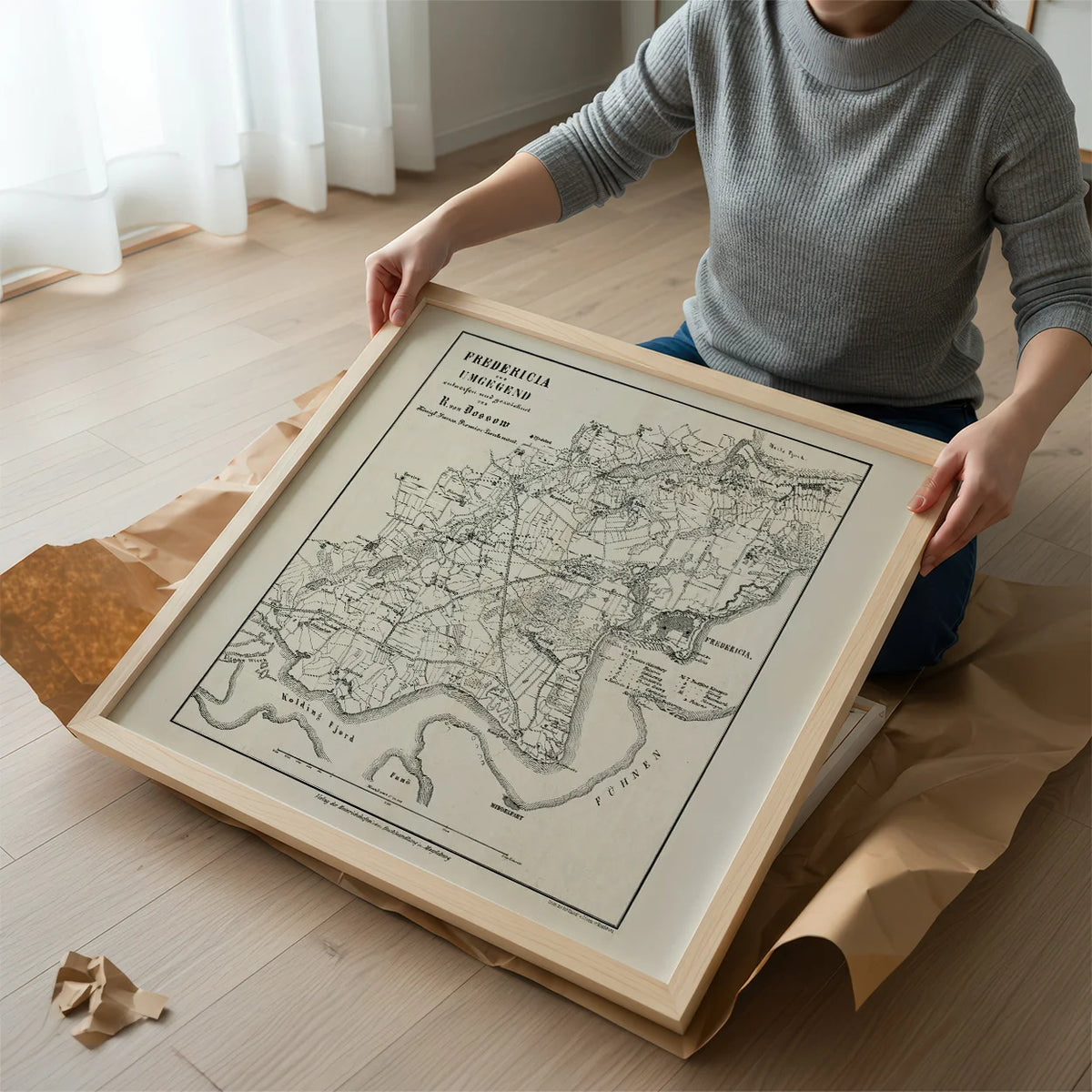 Fredericia og omegn 1865 - R. von Dossow – billede 2