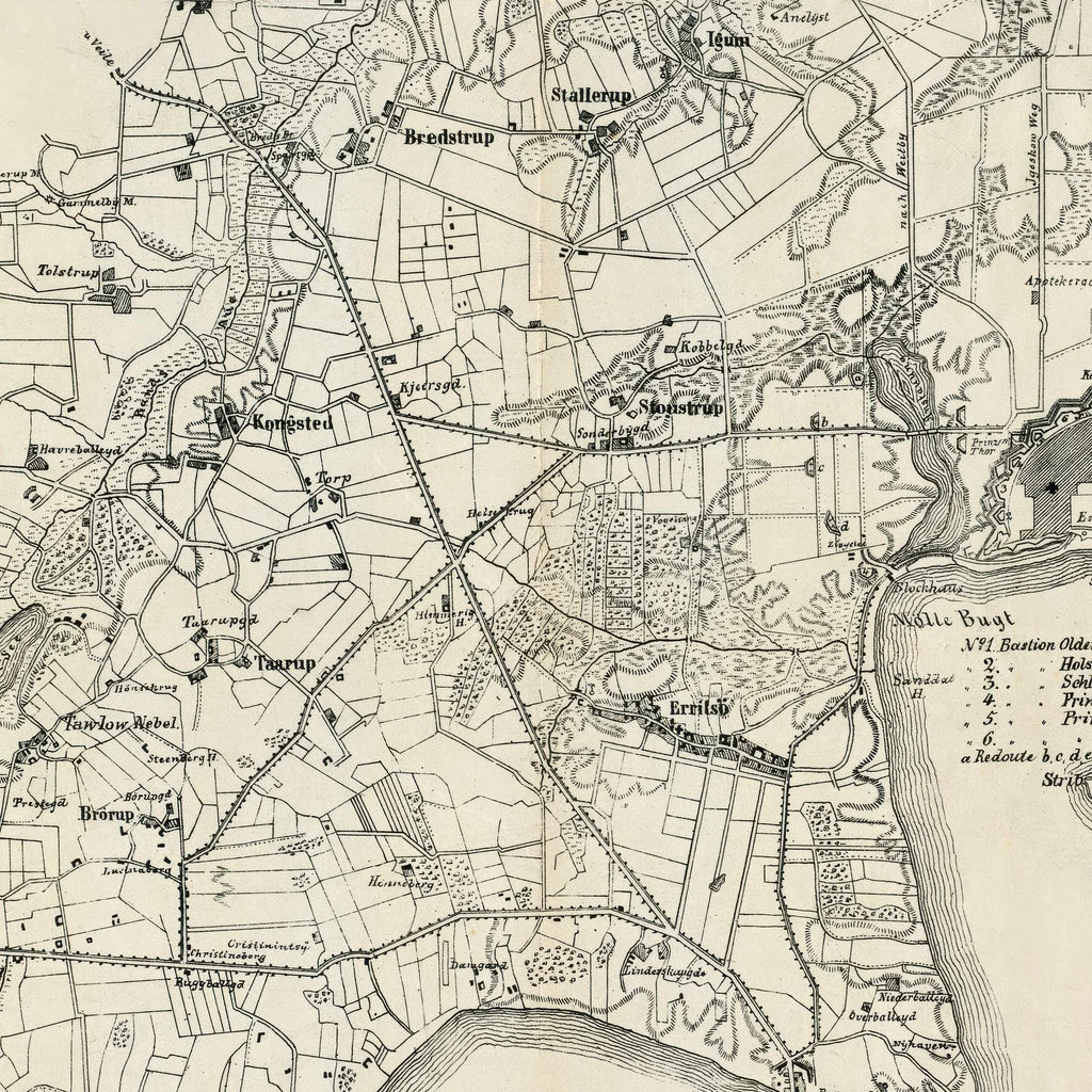 Fredericia og omegn 1865 - R. von Dossow – billede 4