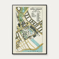 Jernbanegaarde 1888 - København Kort – billede 1