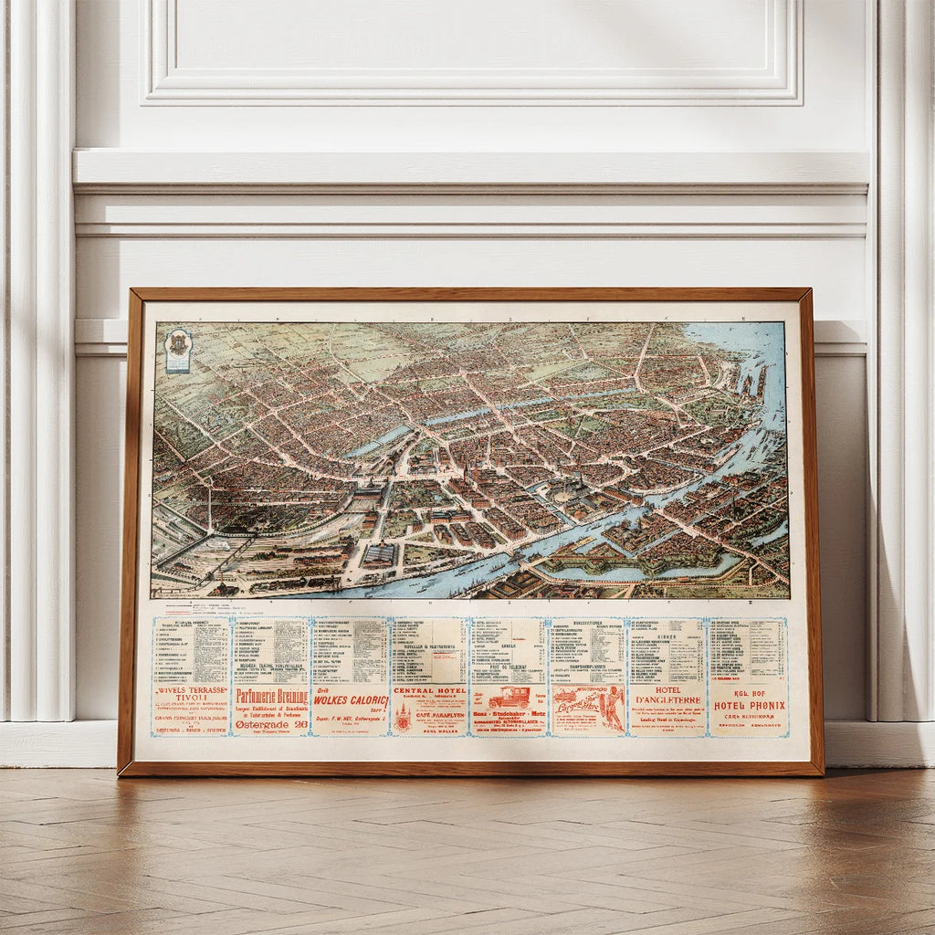 København 1909 - Monumentalplan - Plakat – billede 2